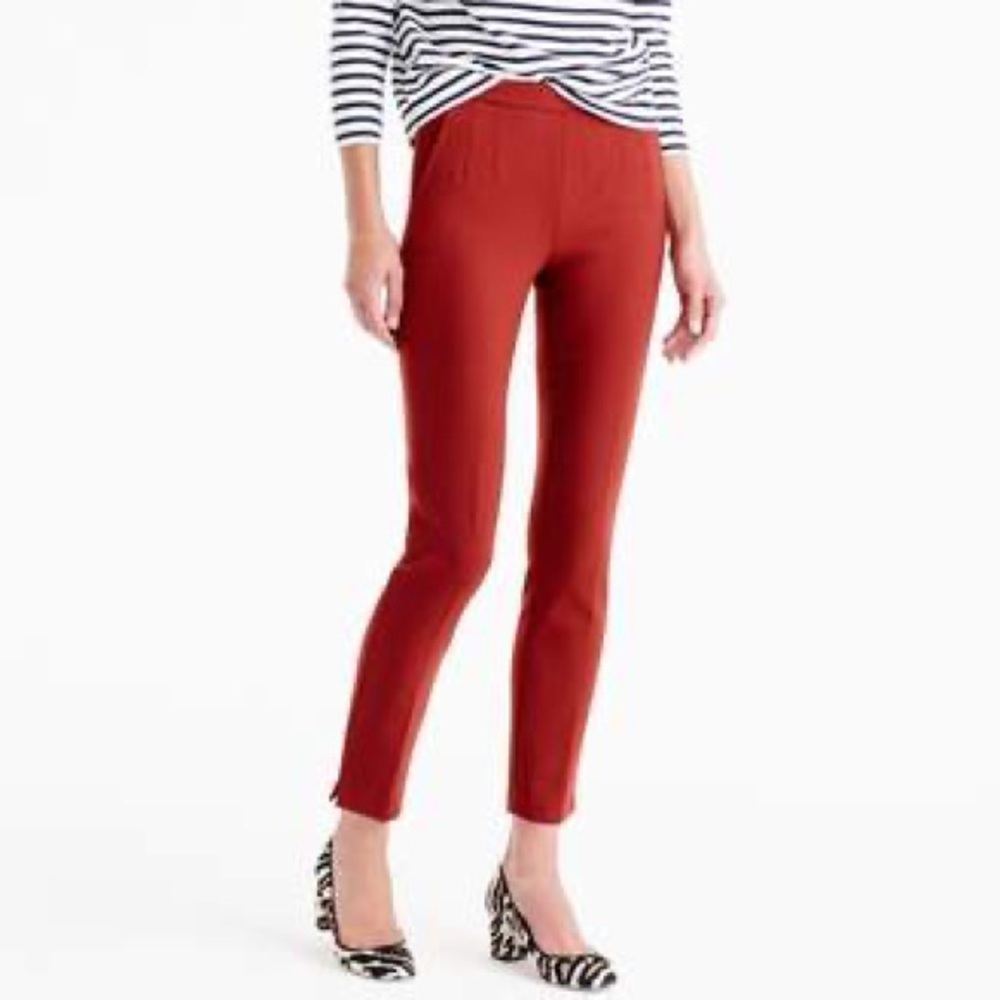 J. Crew Martie Pant in Rust - Picture 2 of 9
